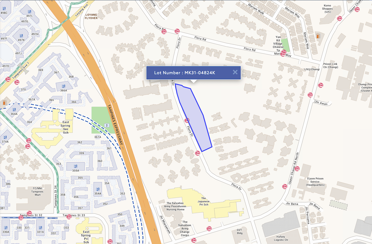 Onemap Location of Kassia